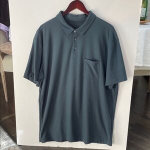 Vuori Men's Polo Shirt - Charcoal